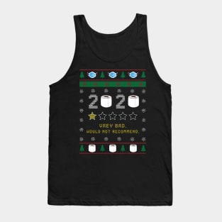 2020 Very Bad Would Not Recommend, Funny Christmas, Ugly Christmas Gift Tank Top